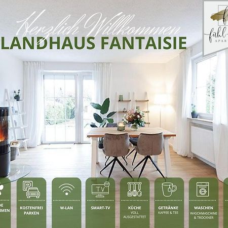 Ferienhaus Fantaisie - Wohnen Nahe Schlosspark -Stadtgrenze Bayreuth Fuer 1-5 Pers, Hunde Willkommen, Voll Eingezaeunt Eckersdorf Kültér fotó