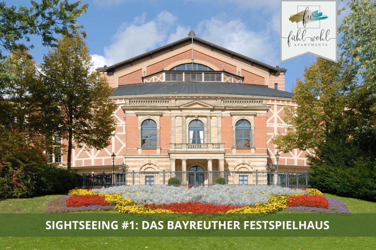 Ferienhaus Fantaisie - Wohnen Nahe Schlosspark -Stadtgrenze Bayreuth Fuer 1-5 Pers, Hunde Willkommen, Voll Eingezaeunt Eckersdorf Kültér fotó