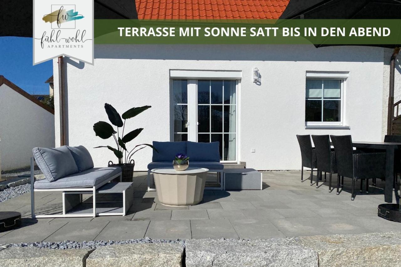 Ferienhaus Fantaisie - Wohnen Nahe Schlosspark -Stadtgrenze Bayreuth Fuer 1-5 Pers, Hunde Willkommen, Voll Eingezaeunt Eckersdorf Kültér fotó